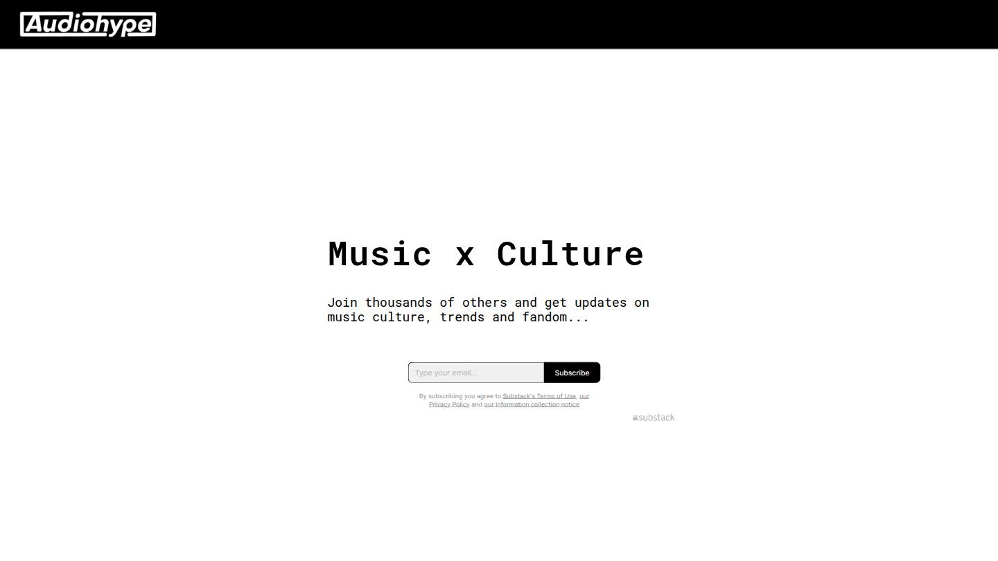 Audiohype