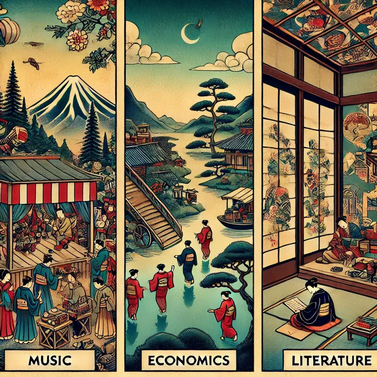 Japanese art background